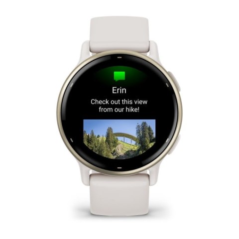 Zegarek Garmin Vivoactive 5, 42mm AMOLED Ivory