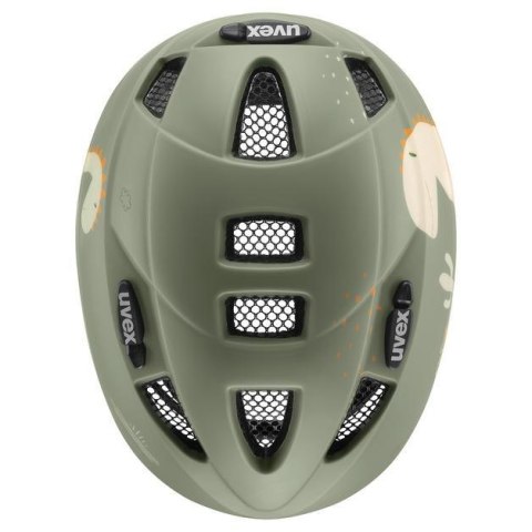 Kask rowerowy dziecięcy UVEX Kid 2 CC 46-52 cm, sage green