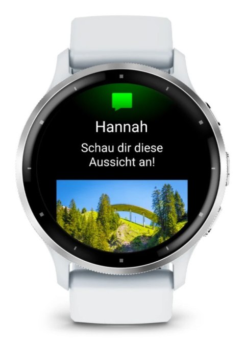 Zegarek Garmin Venu 3, 45mm AMOLED Whitestone