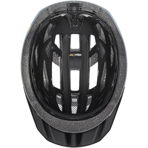 Kask rowerowy UVEX I-vo 2 MIPS 56-60cm, stone blue/black matt