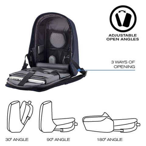 Plecak antykradzieżowy XD Design Bobby Hero Small 11 l Granatowy