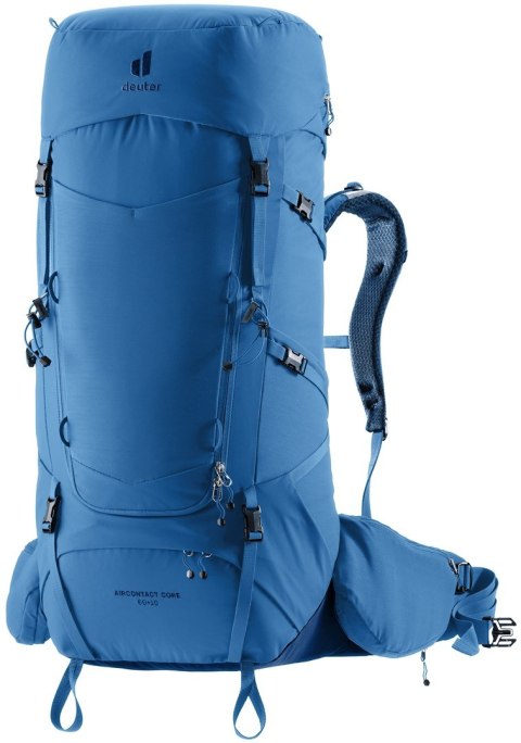 Plecak Trekkingowy Deuter Aircontact Core 60+10 70L Atlantic Ink z Pokrowcem
