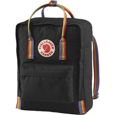 Plecak Miejski Fjällräven Kånken Rainbow 16L Black Rainbow Vinylon F