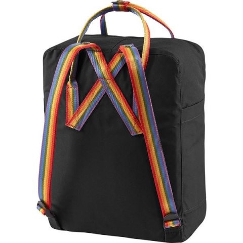 Plecak Miejski Fjällräven Kånken Rainbow 16L Black Rainbow Vinylon F