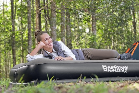 Materac Dmuchany Queen 2-Osobowy Bestway 671BU 152x203 Pompka USB Poduszka
