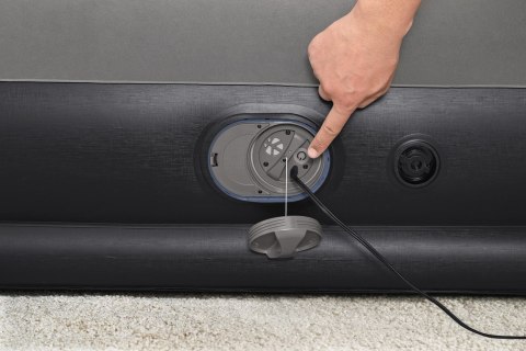 Materac Dmuchany Queen 2-Osobowy Bestway 671BU 152x203 Pompka USB Poduszka