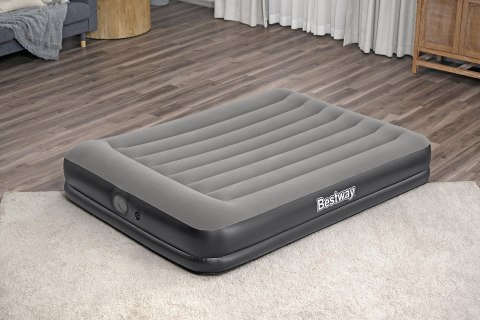 Materac Dmuchany Queen 2-Osobowy Bestway 671BU 152x203 Pompka USB Poduszka