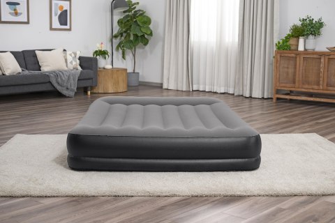 Materac Dmuchany Queen 2-Osobowy Bestway 671BU 152x203 Pompka USB Poduszka