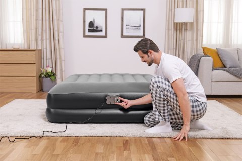 Materac Dmuchany Queen 2-Osobowy Bestway 67403152x203x46 Pompka 230V Tritech