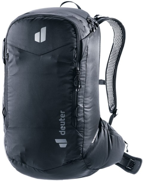 Plecak Rowerowy Deuter Attack 22 EL 22L Black z Ochraniaczem Pleców
