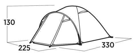 Namiot Kopułowy Igloo 4 Osobowy Easy Camp Setesdal 4