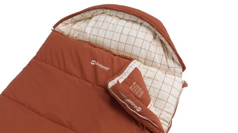 Śpiwór 4-Sezonowy Outwell Camper Lux Left 0°C 235 cm Camping Trekking