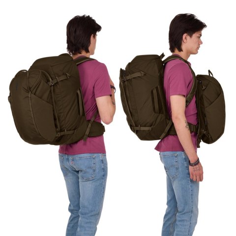 Plecak Turystyczny Thule Landmark 60L + Plecak 20L (2 w 1) TSA Ready Podróżny
