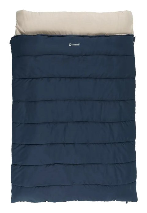 Śpiwór 2-Osobowy Outwell Contour Lux Double 220x145 cm Camping Kołdra