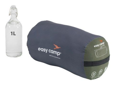 Śpiwór Syntetyczny 195 cm Zielony Easy Camp Raven II Square -3°C