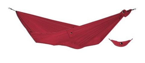 Hamak 1-osobowy Ticket To The Moon Compact Hammock Bordowy do 200 kg