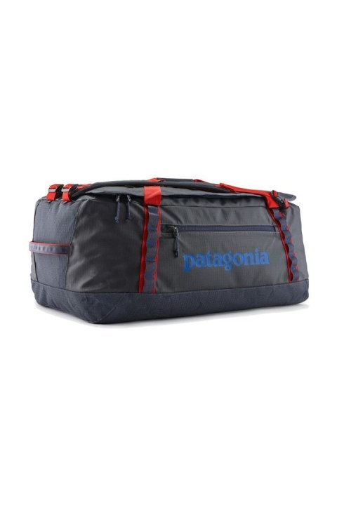 Torba podróżna Patagonia Black Hole Duffel 70L - smolder blue w/amanita red