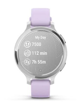 Garmin Lily 2 Active 38 mm Cyfrowy 240 x 201 px Ekran dotykowy Srebrny GPS