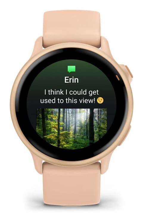 Garmin vívoactive 6 3,05 cm (1.2") AMOLED 42 mm Cyfrowy 390 x 390 px Ekran dotykowy Różowy Wi-Fi GPS