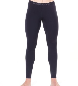 Legginsy termoaktywne damskie Icebreaker 200 Oasis Czarne Rozmiar XL