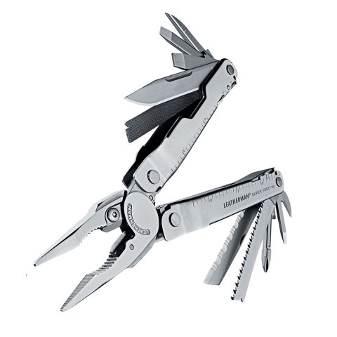 Multitool z wymiennymi przecinakami Leatherman Super Tool 300 Srebrny