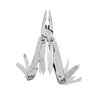 Multitool ze sprężynowymi kombinerkami Leatherman Wingman Srebrny