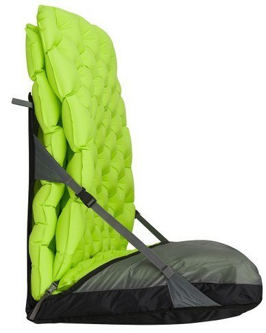 Pokrowiec na materac zmieniający w fotel Sea To Summit Air Chair Regular Czarno-Limonkowy (450 mm)