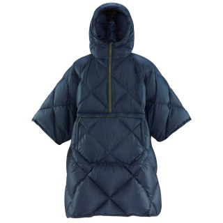 Ponczo Puchowe Therm-a-Rest Honcho Poncho Down OuterSpace Blue