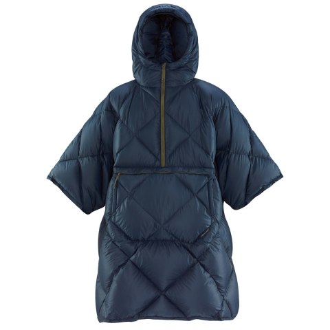 Ponczo Puchowe Therm-a-Rest Honcho Poncho Down OuterSpace Blue