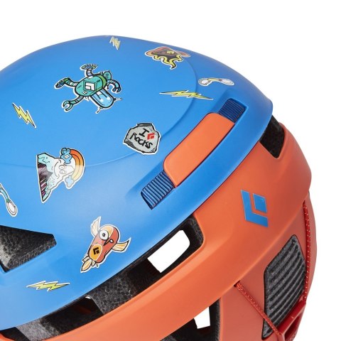 Kask wspinaczkowy dziecięcy Black Diamond Capitan Kids' Helmet Niebiesko-Pomarańczowy