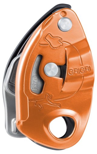 Przyrząd asekuracyjny z wspomaganym hamowaniem Petzl Grigri Szary (Grey)