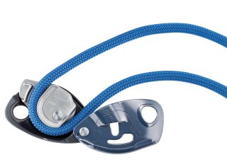 Przyrząd asekuracyjny z wspomaganym hamowaniem Petzl Grigri Szary (Grey)