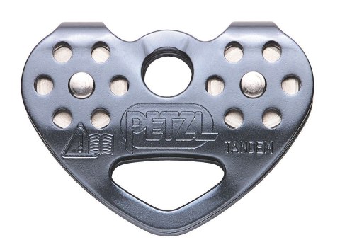 Petzl Tandem - podwójny bloczek do tyrolek na linach