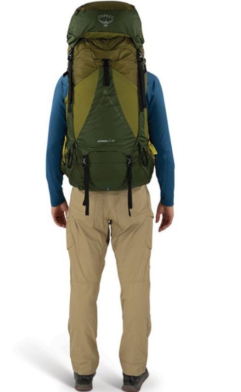 Plecak Trekkingowy Osprey Atmos AG LT 50 S/M Czarny 50L