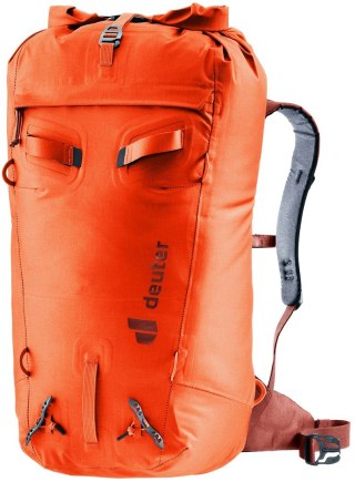 Plecak Górski Deuter Durascent 28 SL Papaya Redwood Wodoodporny IPX4 Damski