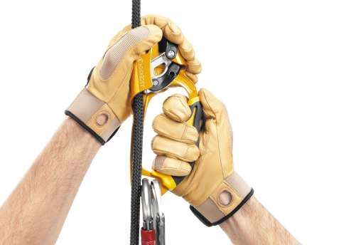 Przyrząd zaciskowy prawy Petzl Ascension Czarno-Żółty (Right)