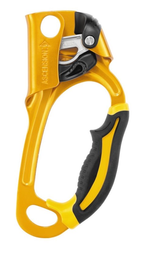 Przyrząd zaciskowy prawy Petzl Ascension Czarno-Żółty (Right)
