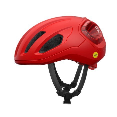 Kask rowerowy POC Amidal czerwony - 56/61