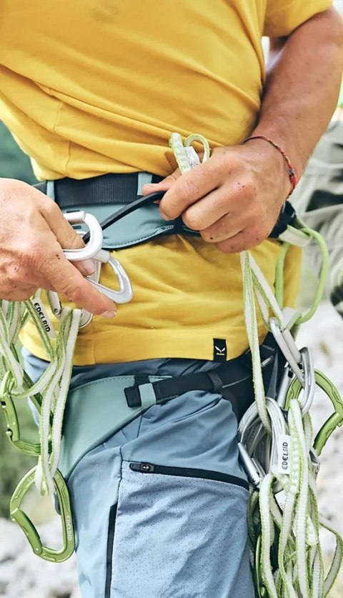 Uprząż wspinaczkowa regulowana Edelrid Sendero M Zielona