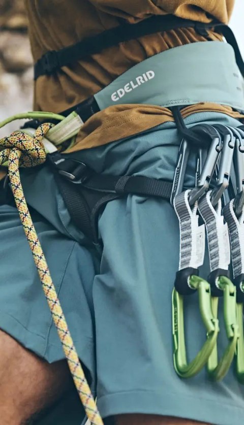 Uprząż wspinaczkowa regulowana Edelrid Sendero M Zielona