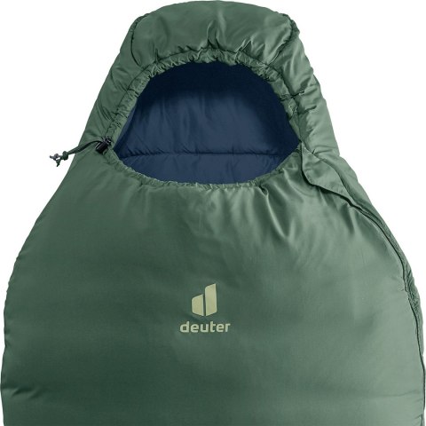 Deuter Orbit EL 0C/32F Dorosły Śpiwór typu mumia Tkanina, Polietylenosulfon (PES), Ripstop Zielony