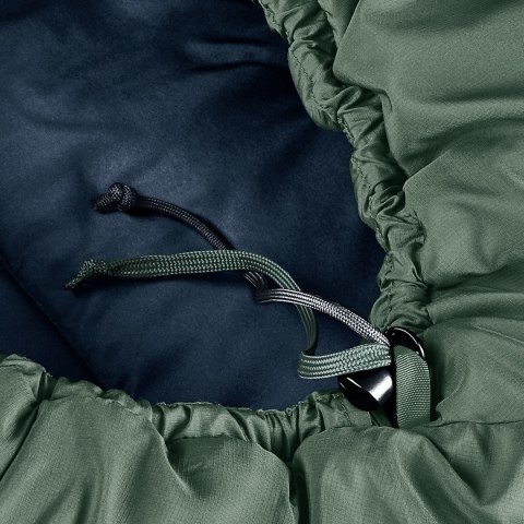 Deuter Orbit EL 0C/32F Dorosły Śpiwór typu mumia Tkanina, Polietylenosulfon (PES), Ripstop Zielony