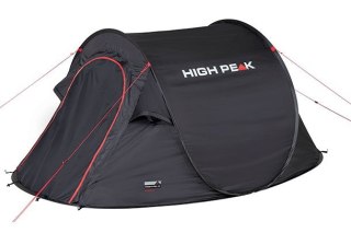 Namiot High Peak Vision 2 czarny 2-osobowy 10280