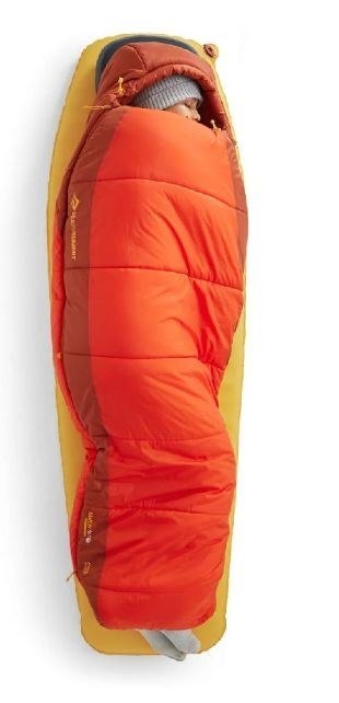 Sea To Summit Pursuit Plus samonapompowujący - duży - mata do spania żółty