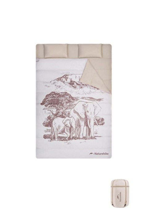 Śpiwór dwuosobowy m250 nh21msd06-grey NATUREHIKE