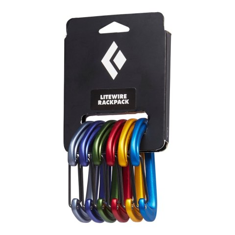 Zestaw karabinków Black Diamond LiteWire 6-pack