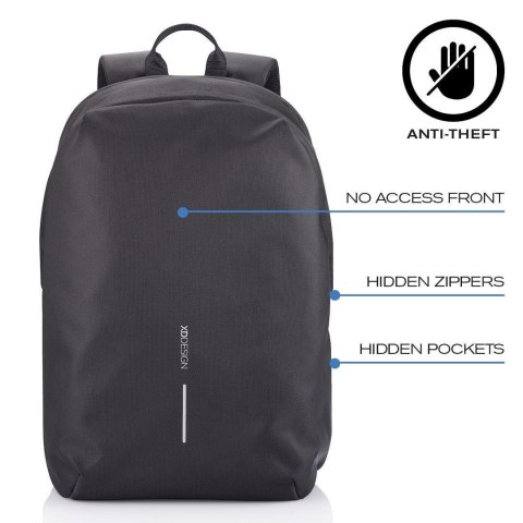 Plecak antykradzieżowy XD Design Bobby Soft 16 l Czarny
