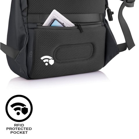 Plecak antykradzieżowy XD Design Bobby Soft 16 l Czarny