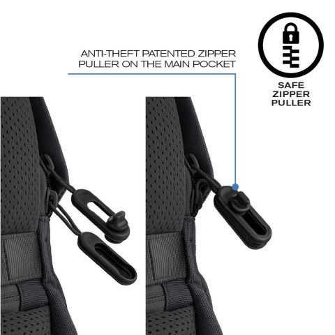 Plecak antykradzieżowy XD Design Bobby Soft 16 l Czarny