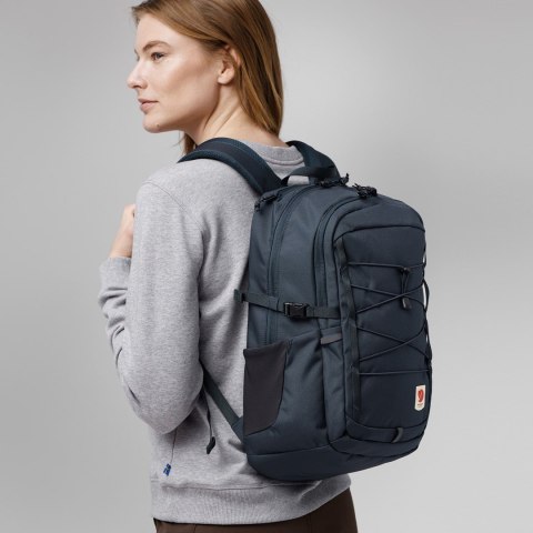 Fjällräven Skule 20 plecak Granatowy (marynarski) Oxford, Poliamidowy, Poliester, Laminat poliuretanowy (PUL)
